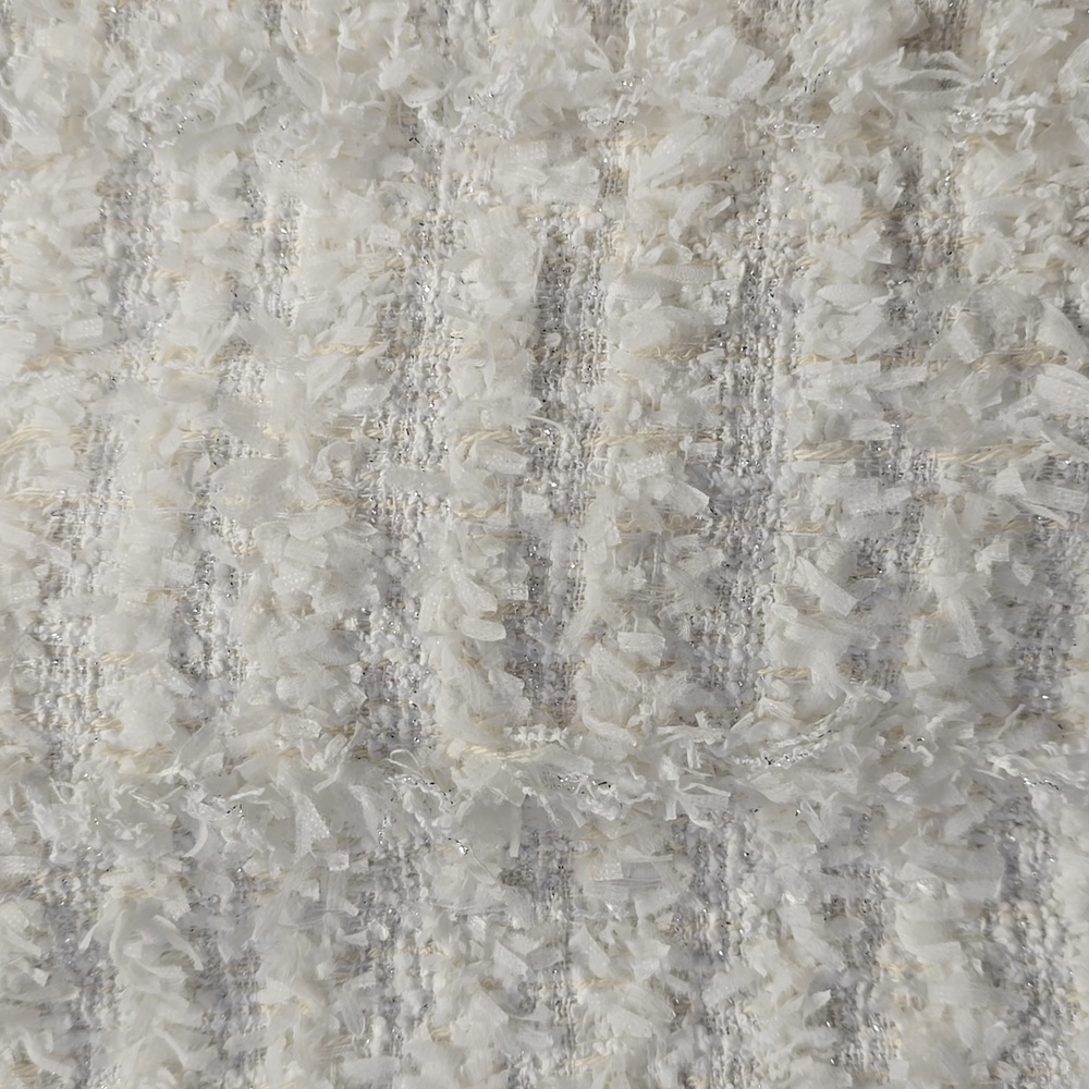 Balmain White Tweed Jacket 38/M - Picture 8 of 8